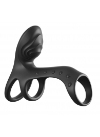 Черная насадка на пенис Ultimate Couples Cage Pro - Pipedream - в Тамбове купить с доставкой