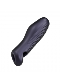 Сливовая силиконовая насадка на пенис с подхватом Manwan Ryzer - Manwan - в Тамбове купить с доставкой