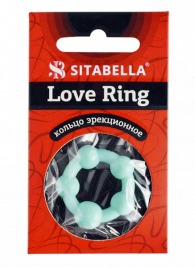 Цветное эрекционное кольцо с 5 бусинами Love Ring - Sitabella - в Тамбове купить с доставкой