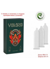 Презервативы YOKIRO Mix - 12 шт. - Sitabella - купить с доставкой в Тамбове