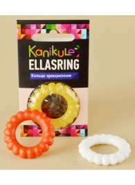 Цветное рельефное эрекционное кольцо Ellasring - Sitabella - в Тамбове купить с доставкой
