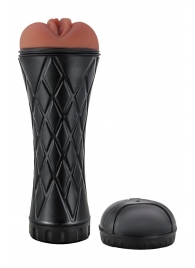 Коричневый мастурбатор-вагина Marly - Dream Toys - в Тамбове купить с доставкой