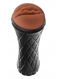 Коричневый мастурбатор-вагина Marly - Dream Toys - в Тамбове купить с доставкой