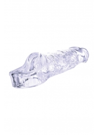 Прозрачная насадка-удлинитель Length Enhancer с подхватом - 16 см. - NMC - в Тамбове купить с доставкой