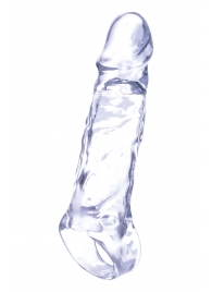 Прозрачная насадка-удлинитель Length Enhancer с подхватом - 16 см. - NMC - в Тамбове купить с доставкой