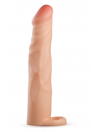 Телесная насадка-удлинитель Fortitude с подхватом - 17,7 см. - Blush Novelties - в Тамбове купить с доставкой