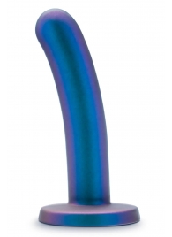 Синяя насадка с гладкой поверхностью Surrender 5.75 Inch Intermediate Pegging Dildo - 14,6 см. - Blush Novelties - купить с доставкой в Тамбове