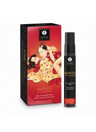 Оральный спрей Waves of Pleasure с ароматом клубники и шампанского - 20 мл. - Shunga - купить с доставкой в Тамбове