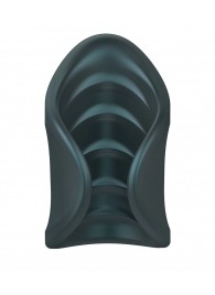 Серый сквозной мастурбатор с вибрацией Manwan Starter - Manwan - в Тамбове купить с доставкой