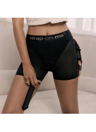 Трусики-шорты для фиксации насадок Strap-on-me Harness Lingerie Halo - size M - Strap-on-me - купить с доставкой в Тамбове