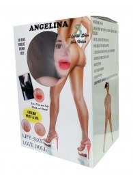 Надувная секс-кукла Angelina 3D - Boys of Toys - в Тамбове купить с доставкой
