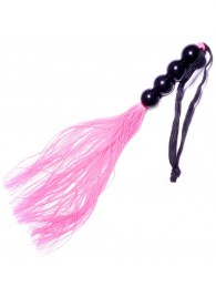Розовая силиконовая плеть - 35,5 см. - Boys of Toys - купить с доставкой в Тамбове