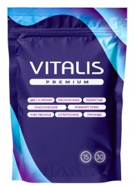 Супертонкие презервативы VITALIS Premium Super Thin - 15 шт. - Vitalis - купить с доставкой в Тамбове