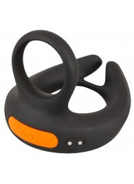 Черный вибростимулятор мошонки RC Scrotum Stimulator with Vibration - Orion - в Тамбове купить с доставкой