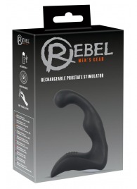 Черный перезаряжаемый стимулятор простаты с вибрацией - 14,6 см. - Orion - в Тамбове купить с доставкой