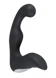 Черный перезаряжаемый стимулятор простаты с вибрацией - 14,6 см. - Orion - в Тамбове купить с доставкой
