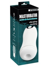Белый мастурбатор Masturbator with 2 functions - Orion - в Тамбове купить с доставкой