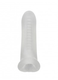 Белый фаллоудлинитель Striker - 13,5 см. - Lola Games - в Тамбове купить с доставкой