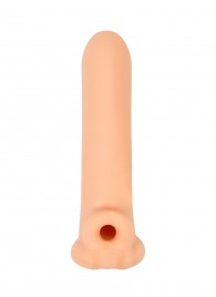 Телесный фаллоудлинитель Titan - 16,5 см. - Lola Games - в Тамбове купить с доставкой