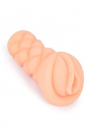 Телесный мастурбатор-вагина с вибропулей и эрекционными кольцами в комплекте - Sexy Girl - в Тамбове купить с доставкой