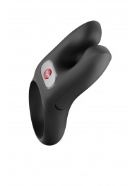 Черное эрекционное виброкольцо Nos - Fun Factory - в Тамбове купить с доставкой