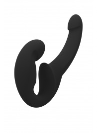 Черный безремневой страпон Share Lite - Fun Factory - купить с доставкой в Тамбове