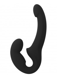 Черный безремневой страпон Share Lite - Fun Factory - купить с доставкой в Тамбове