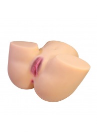 Телесный мастурбатор Liora с 2 любовными тоннелями - Baile - в Тамбове купить с доставкой