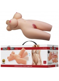 Телесный мастурбатор-торс Tiffany - Baile - в Тамбове купить с доставкой