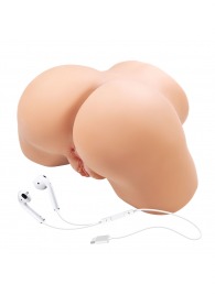 Телесный мастурбатор Olivia с 2 любовными отверстиями - Baile - в Тамбове купить с доставкой