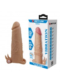 Телесная насадка на пенис Quillon - 20 см. - Baile - в Тамбове купить с доставкой