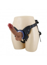 Поясной страпон Wells: трусики в форме бабочки и фаллоимитатор-насадка - Baile - купить с доставкой в Тамбове