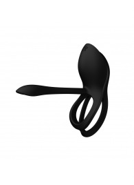 Черное эрекционное виброкольцо Bayek с пультом ДУ - Zalo - в Тамбове купить с доставкой