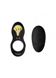 Черное эрекционное виброкольцо Bayek с пультом ДУ - Zalo - в Тамбове купить с доставкой