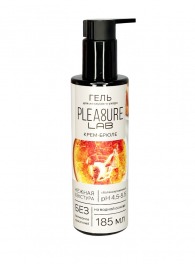 Съедобный лубрикант на водной основе Pleasure Lab с ароматом крем-брюле - 185 мл. - Pleasure Lab - купить с доставкой в Тамбове