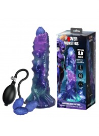 Фиолетовый яйцеродящий фаллоимитатор Duskwalker Sentinal на присоске - 22,4 см. - Baile - купить с доставкой в Тамбове