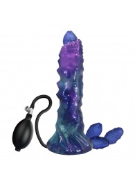 Фиолетовый яйцеродящий фаллоимитатор Duskwalker Sentinal на присоске - 22,4 см. - Baile - купить с доставкой в Тамбове