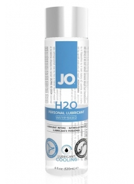Охлаждающий лубрикант на водной основе JO Personal Lubricant H2O COOLING - 120 мл. - System JO - купить с доставкой в Тамбове