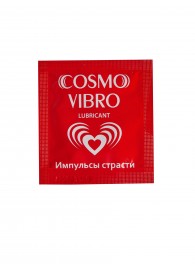 Пробник женского стимулирующего лубриканта на силиконовой основе Cosmo Vibro - 3 гр. - Биоритм - купить с доставкой в Тамбове