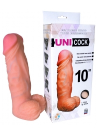 Фаллическая насадка Харнесс UNICOCK 10  - 25 см. - LOVETOY (А-Полимер) - купить с доставкой в Тамбове