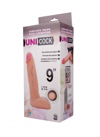 Фаллическая насадка Харнесс UNICOCK 9  - 24 см. - LOVETOY (А-Полимер) - купить с доставкой в Тамбове