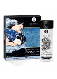 Интимный мужской крем SHUNGA DRAGON SENSITIVE - 60 мл. - Shunga - купить с доставкой в Тамбове