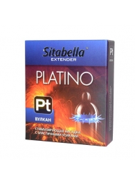 Стимулирующая насадка с усиками Platino  Вулкан - Sitabella - купить с доставкой в Тамбове
