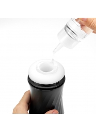 Мастурбатор с регулируемой плотностью обхвата Custom Strength CUP Twist Ripple - Tenga - в Тамбове купить с доставкой