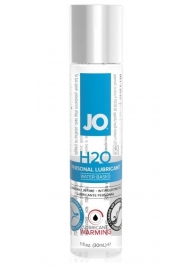 Возбуждающий лубрикант на водной основе JO Personal Lubricant H2O Warming - 30 мл. - System JO - купить с доставкой в Тамбове