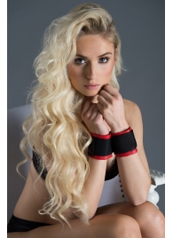 Полиуретановые манжеты для фиксации рук вместе Bound Together Wrist Restraints - Blush Novelties - купить с доставкой в Тамбове