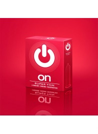 Супертонкие презервативы ON) Super Thin - 3 шт. - ON) - купить с доставкой в Тамбове