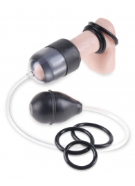 Комактная помпа-насос для головки Suck N’ Stroke Head Pump - Pipedream - в Тамбове купить с доставкой