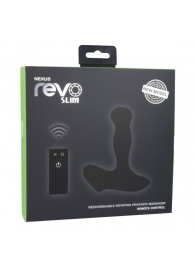 Чёрный перезаряжаемый массажёр предстательной железы NEXUS Revo Slim - Nexus Range - в Тамбове купить с доставкой