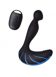 Чёрно-синий массажер простаты Erotist Third - Erotist Adult Toys - в Тамбове купить с доставкой